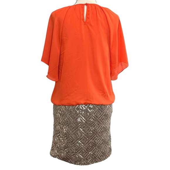 C. Luce Dress M Mini Gold Sequin Skirt - Picture 8 of 10